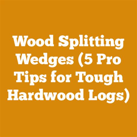 Wood Splitting Wedges (5 Pro Tips for Tough … - balustradellc