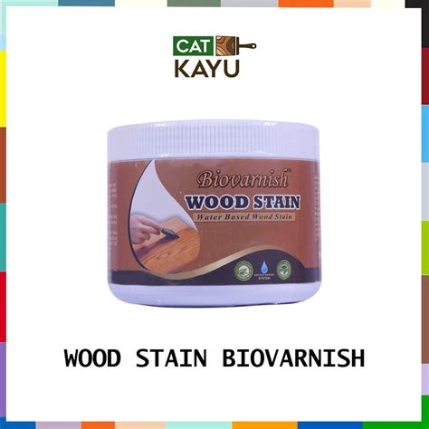 Wood Stain Biovarnish 400 gram Vernish Kayu ... - Shopee Indonesia - raincitystudios.com