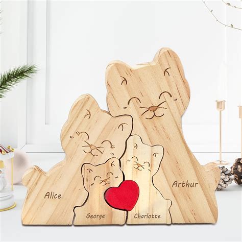 wooden cats - NOVICA - muktibox.com