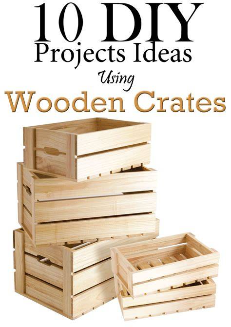Wooden Crates as a DIY Project Material - raincitystudios.com