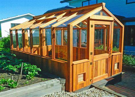 Wooden Greenhouses for Sale | 10 Year Guarantee - raincitystudios.com