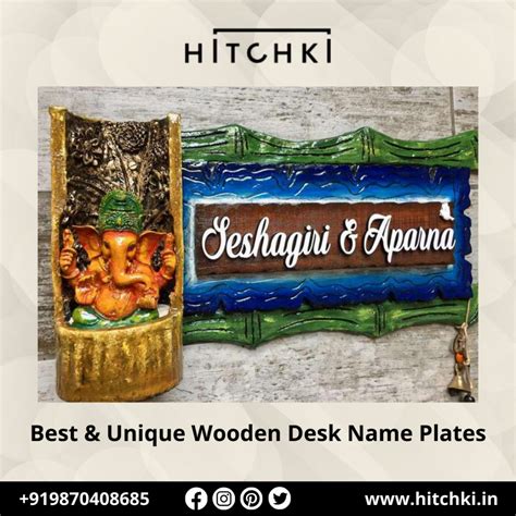 Wooden Nameplates | Handcrafted & Durable - muktibox.com