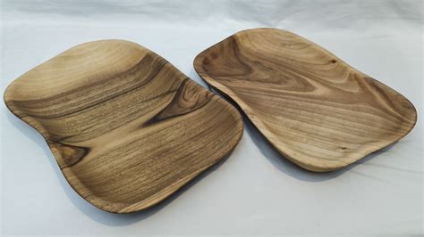 Wooden Plates Hand Carved - Etsy - muktibox.com
