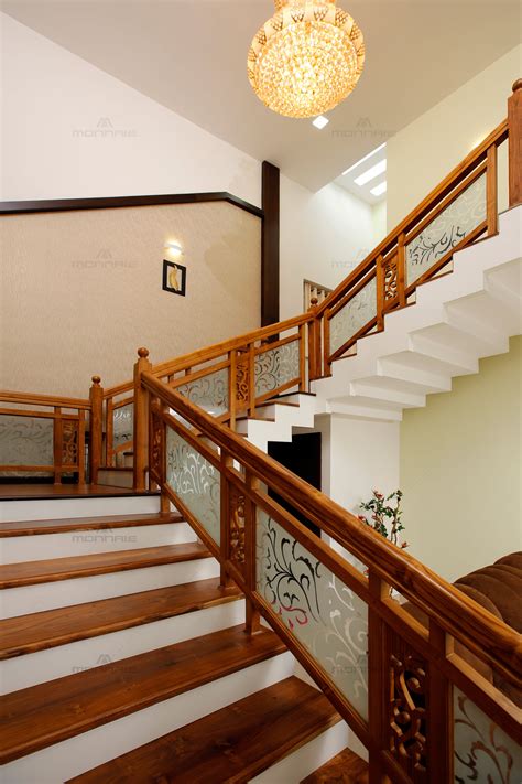 Wooden Railing Designs For Stairs in 2023 - balustradellc