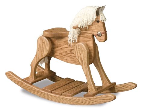 Wooden Rocking Horse - Etsy - muktibox.com