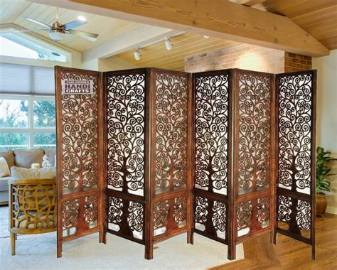 Wooden Room Divider - Etsy - balustradellc