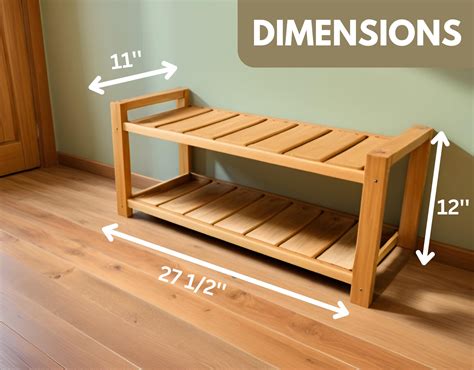 Wooden Shoe Rack Plans PDF - Easy DIY Designs & Blueprints - balustradellc
