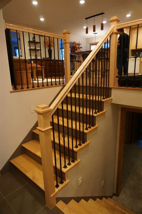 Wooden Stair Handrail Design - balustradellc