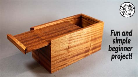 Woodworking: How to make a sliding lid box - balustradellc