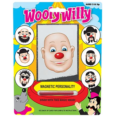 Wooly Willy Magnetic Personality — Classic Nostalgic Toy - Amazon - balustradellc