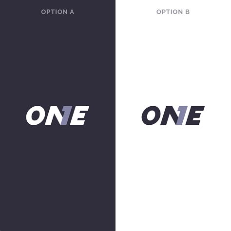 Wordmark One Logo , Modern Logo & Brand Identity - Dribbble - muktibox.com