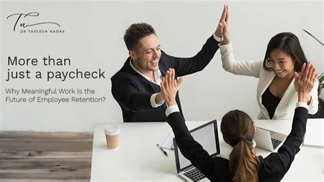 Work Is More Than a Paycheck - Psychology Today - balustradellc