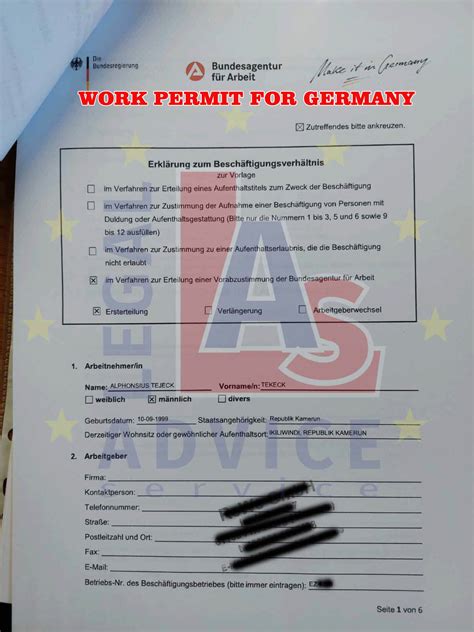 Work Permit for Germany | 2026 Visa Process [Guide] - balustradellc