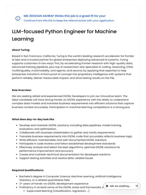 Work remotely with Turing to advance AI - balustradellc