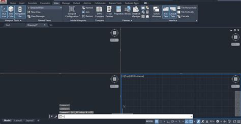 Work with two viewports in AutoCAD - Autodesk - balustradellc