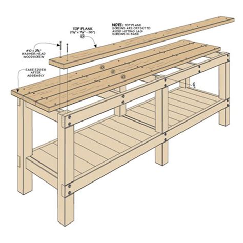 Workbench Plans - Learn How to Build a Workbench - balustradellc