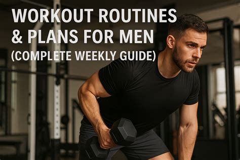 Workout Routines for Men of All Experience Levels: Tips, FAQs - balustradellc