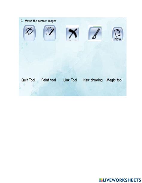 worksheet 12 tools in tux paintthe tux paint main screen is divided ... - balustradellc