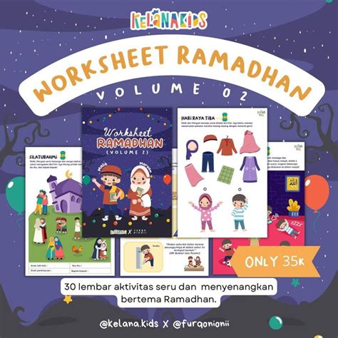Worksheet Kegiatan Ramadhan Anak Tk - balustradellc