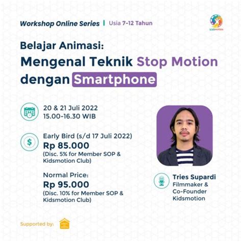 Workshop Online Series Belajar Animasi : Mengenal Teknik Stop Motion ... - balustradellc
