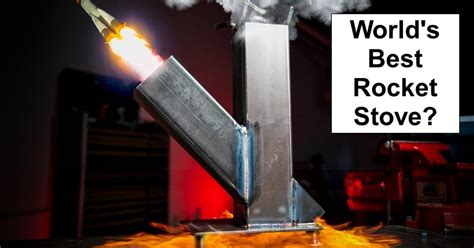 World's Best Rocket Stove!! - How to Build a Simple Camp Stove - balustradellc