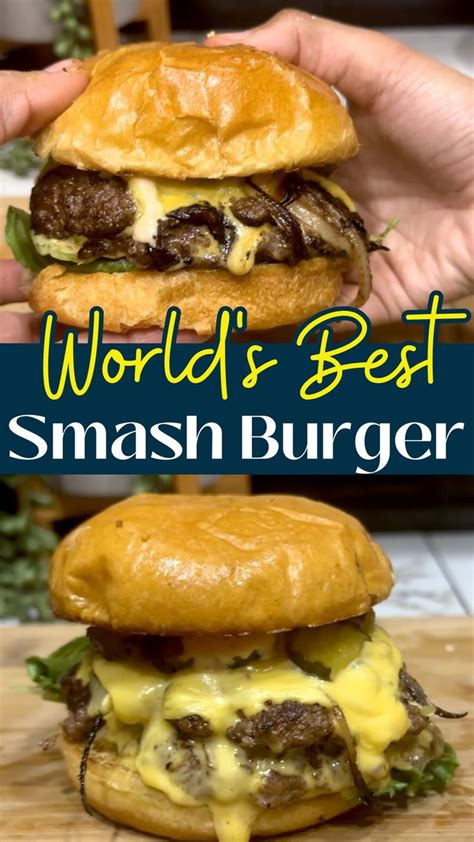 World's Best Smash Burger - Rookie With A Cookie - balustradellc