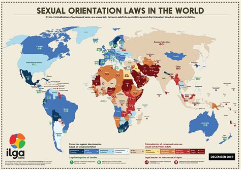 WORLD MAP ON SEXUAL ORIENTATION LAWS