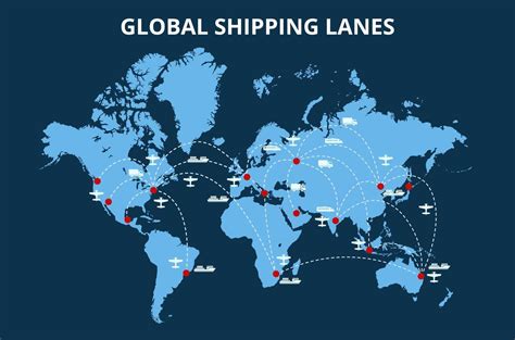 Worldwide Shipping Routes - Provided By Clear2Ship - balustradellc