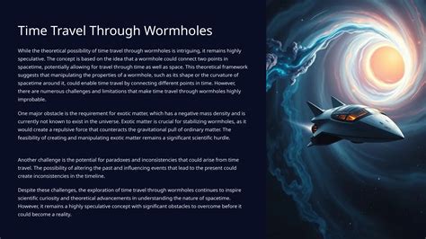 Wormholes, Time Travel, and Other Exotic Theories - balustradellc