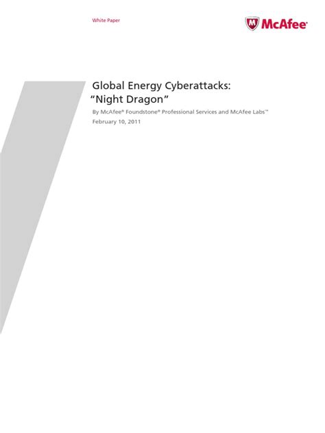 WP Global Energy Cyberattacks Night Dragon 02-11-2011