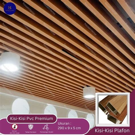 WPC PLAFON HOLLOW KISI KISI 50x90 MM - balustradellc