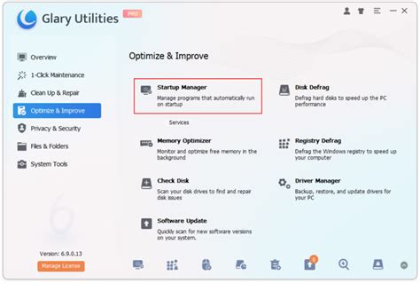 WPS Office - photolaunch.exe - Startup programs - Glarysoft