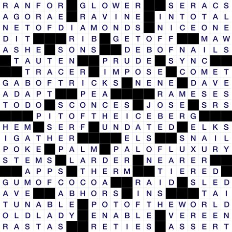 WSJ Crossword Answers Today (April 2024) – Wall Street Journal …