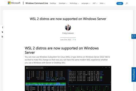 WSL 2 distros now supported on Windows Server TechRadar