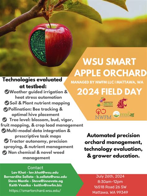 WSU Smart Orchard field day, Mattawa WA - Good Fruit Grower - raincitystudios.com