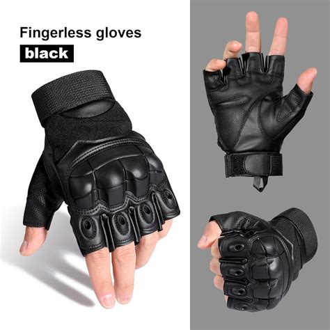 WTACTFUL Tactical Fingerless Gloves for Motorbike … - balustradellc