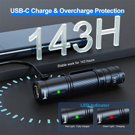 WUBEN C3 Flashlight Rechargeable 1200 Lumen LED ... - Kanbkam … - balustradellc