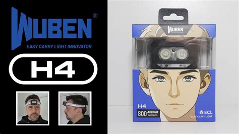 WUBEN H4 Lightweight AAA battery Headlamp - Li-ion Type-C cell … - balustradellc
