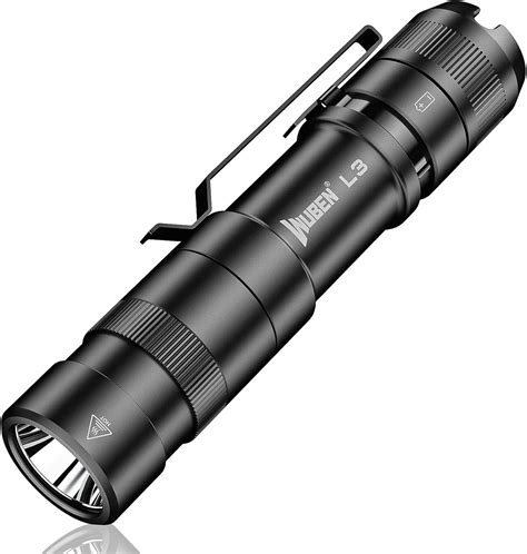 Wuben L3 3000 Lumens EDC Tactical Pocket Flashlight - balustradellc
