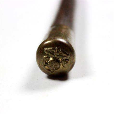 WW2 USMC Marine Officer Swagger Stick | #27827521 - WorthPoint - balustradellc