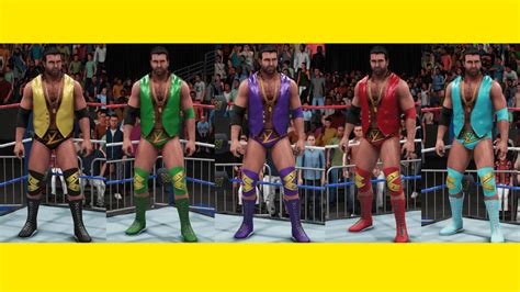 WWE 2K16 MODS: RAZOR RAMON - Attire Pack - YouTube