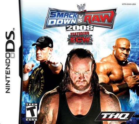 WWE Smackdown vs. Raw 2008 DS Game - Lukie Games