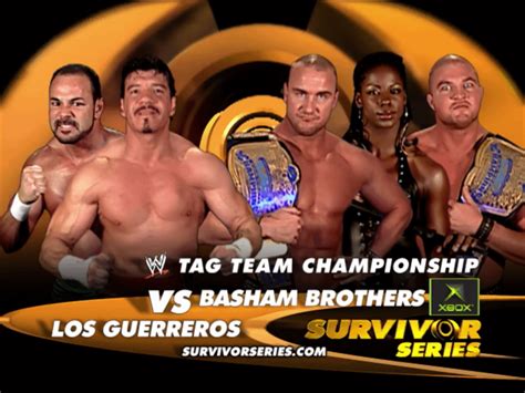 WWE Survivor Series 2003 Match Card [FULL] - YouTube