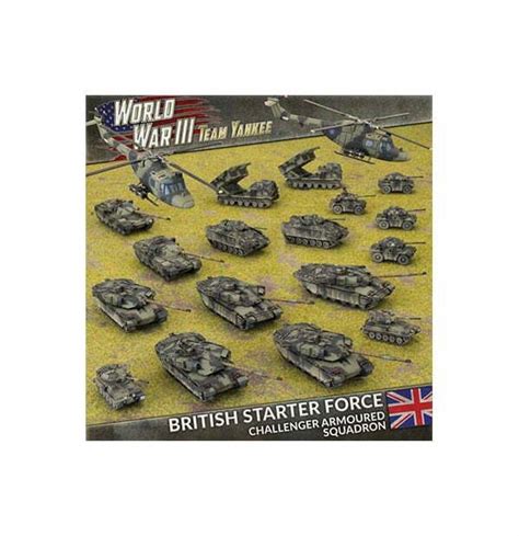 WWIII: Team Yankee British Starter Force - TBRAB03