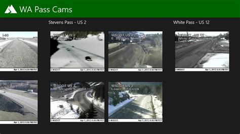 Wa state pass cameras. The TripCheck website provides roadside camera images and detailed information about Oregon road traffic congestion, incidents, weather conditions, services and commercial vehicle restrictions and registration. 