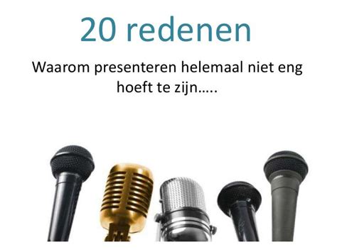 Waarom is presenteren eng