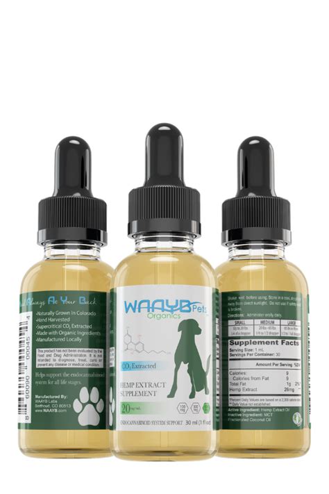 Waayb Cbd Oil For Dogs