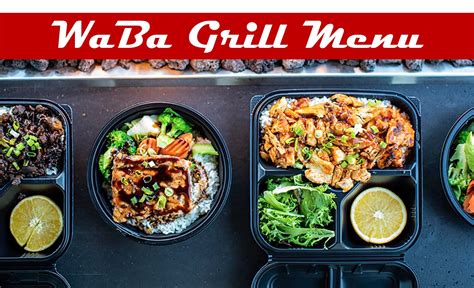 About Waba Grill. WaBa Grill was founded in 2006 on the principle that healthy food made with quality ingredients should be accessible to all. With a goal of serving the best possible food on the go, WaBa's famous rice bowls, plates and salads are made with fresh vegetables, healthy grains and high-quality proteins including fresh, never frozen chicken, marinated ribeye steak, wild-caught .... 