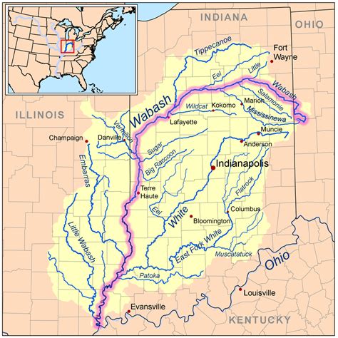 The Wabash is one of the largest free-flowing rivers east of the Missi