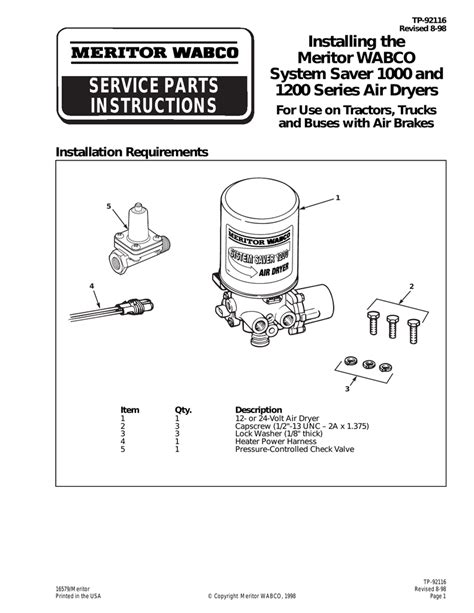Wabco trailer abs manual air dryer. - Us history guided reading activity 11 4 answers key.